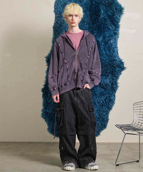 Prime-Over Crew Neck Long Sleeve Waffle T-Shirt