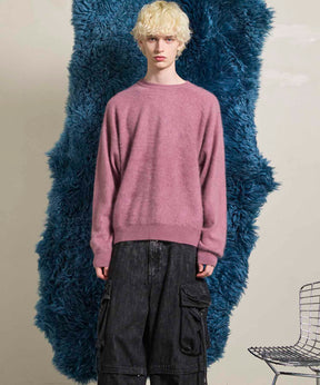 Gradation Short Length Prime-Over V-Neck Knit Pullover