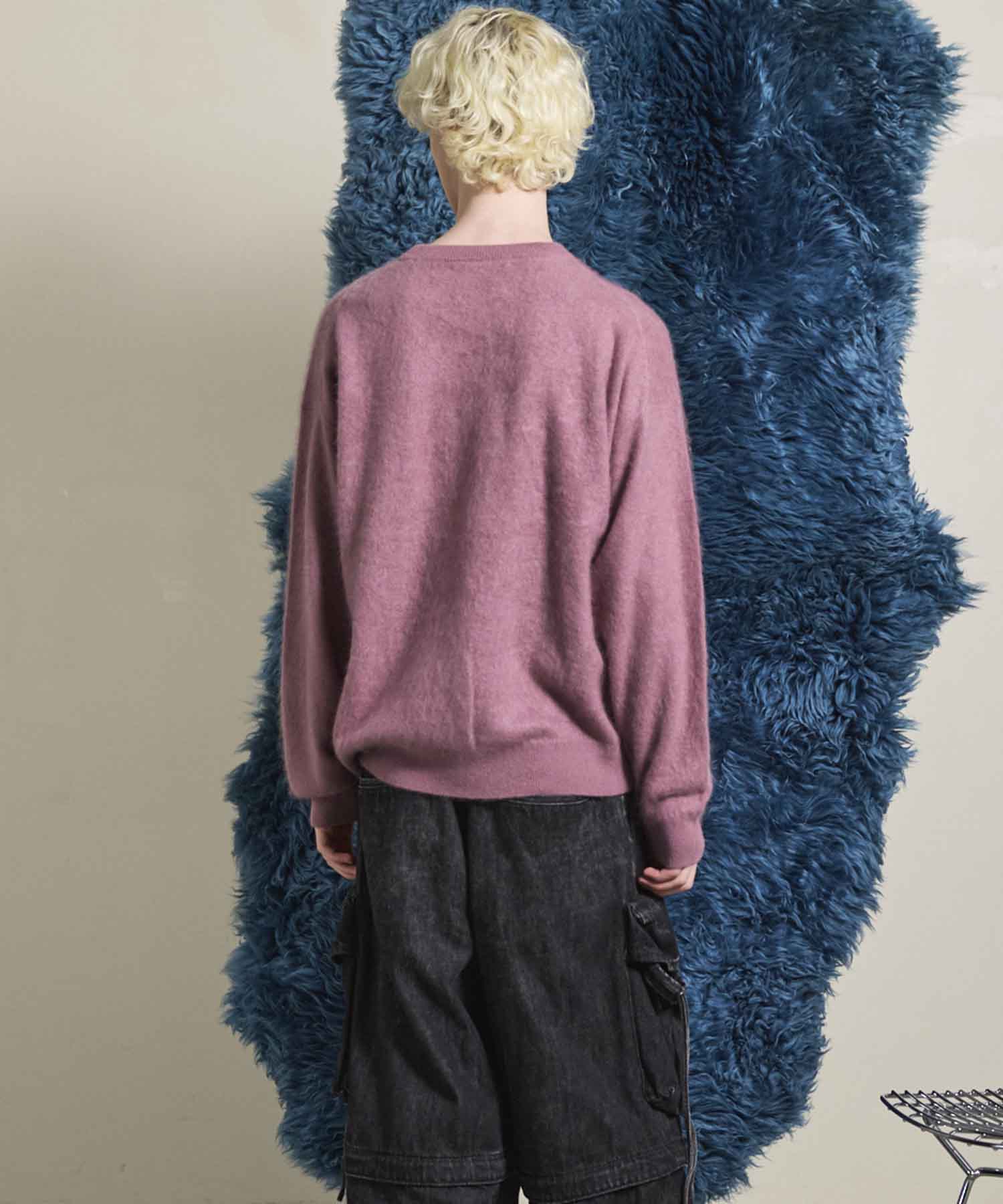 Gradation Short Length Prime-Over V-Neck Knit Pullover