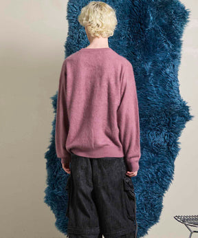 Gradation Short Length Prime-Over V-Neck Knit Pullover