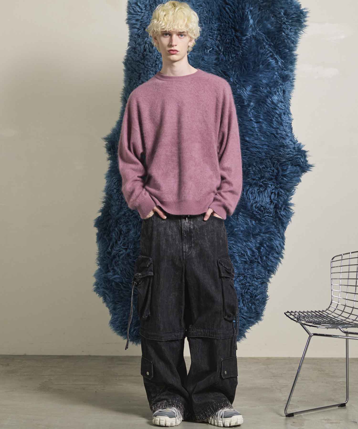 Big Pocket 2way Buggy Denim Cargo Pants