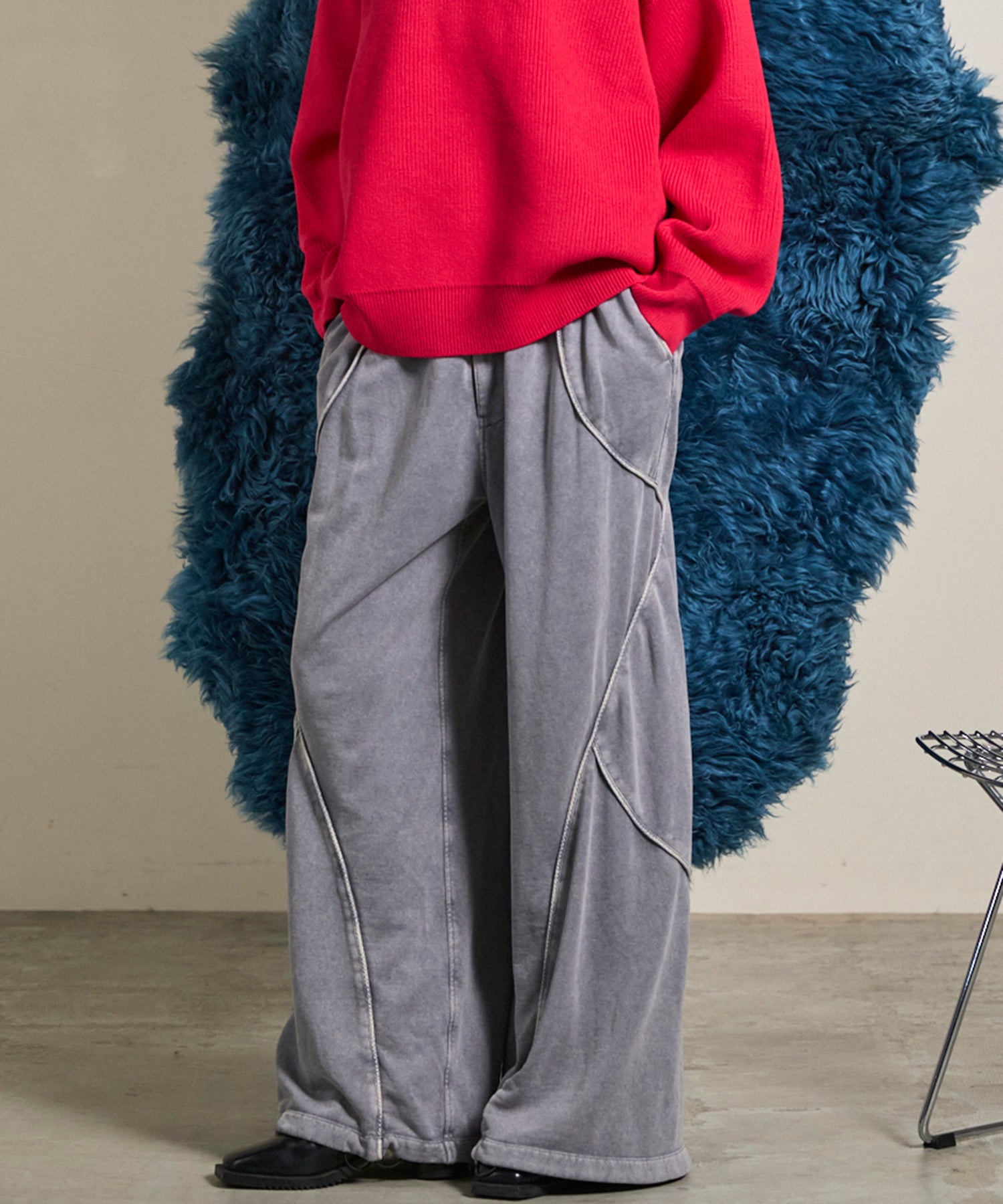 [25AW PRE-ORDER] Cashmere Cotton Wide Sweatpants