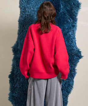 Gradation Short Length Prime-Over V-Neck Knit Pullover