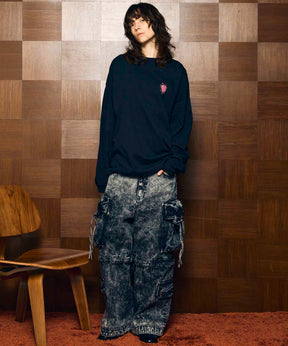 [25AW PRE-ORDER] Nuance Graphics Hand Stitching Long Sleeve TEE