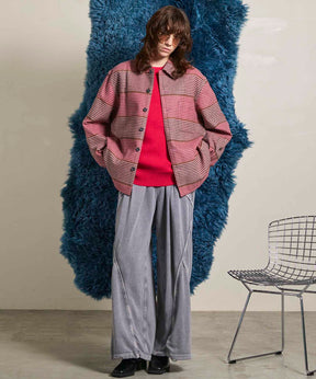 Gradation Short Length Prime-Over V-Neck Knit Pullover