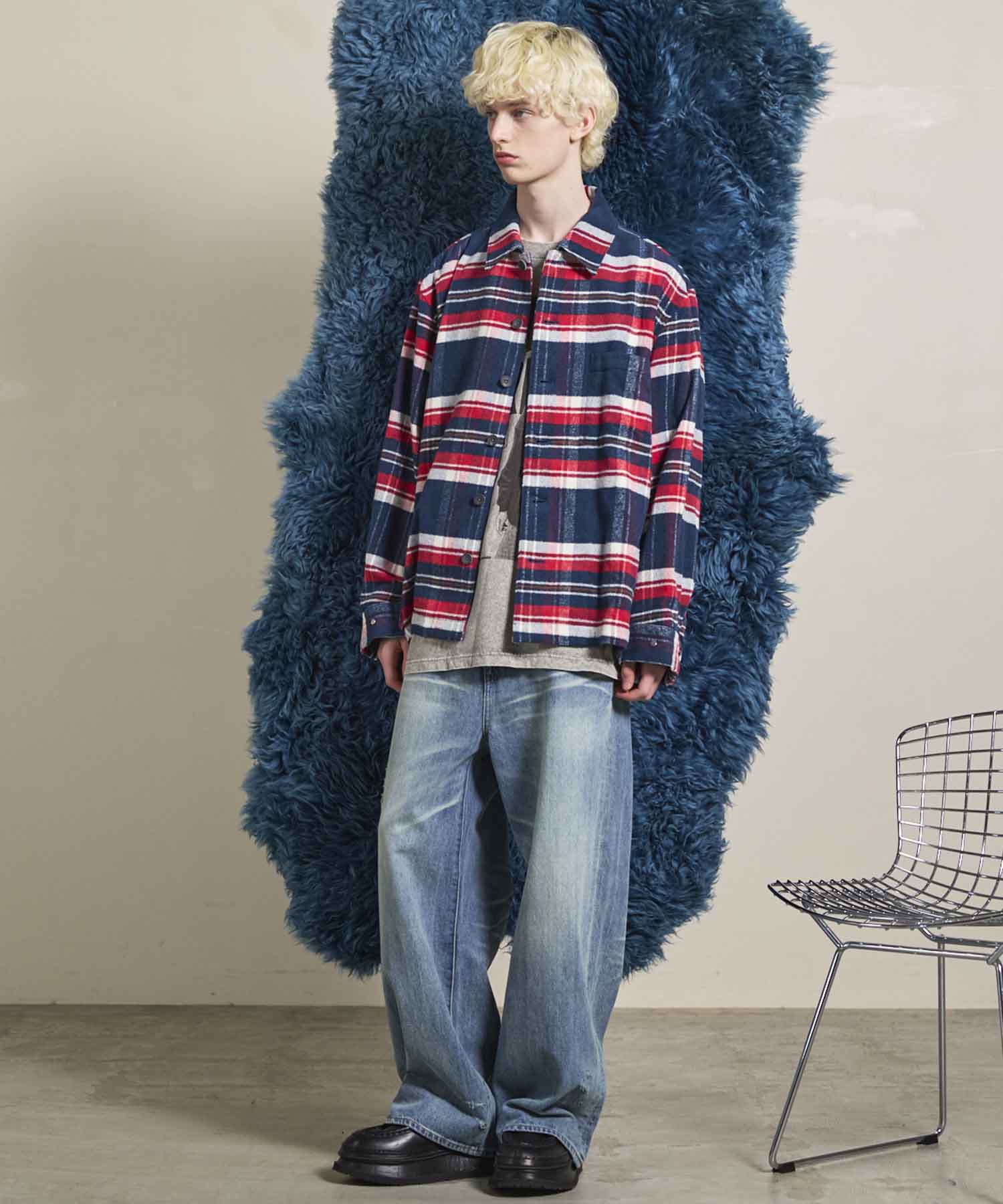 10.5oz Straight Denim Pants