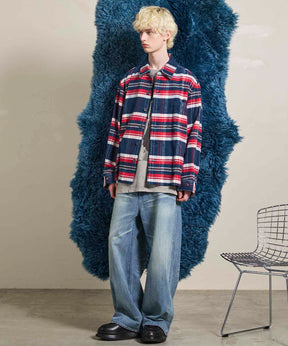 10.5oz Straight Denim Pants