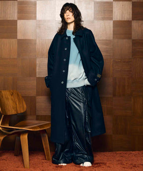 Gradation Dye Prime-Over Crew Neck Knit Pullover