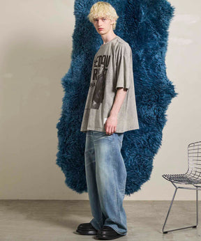 10.5oz Straight Denim Pants