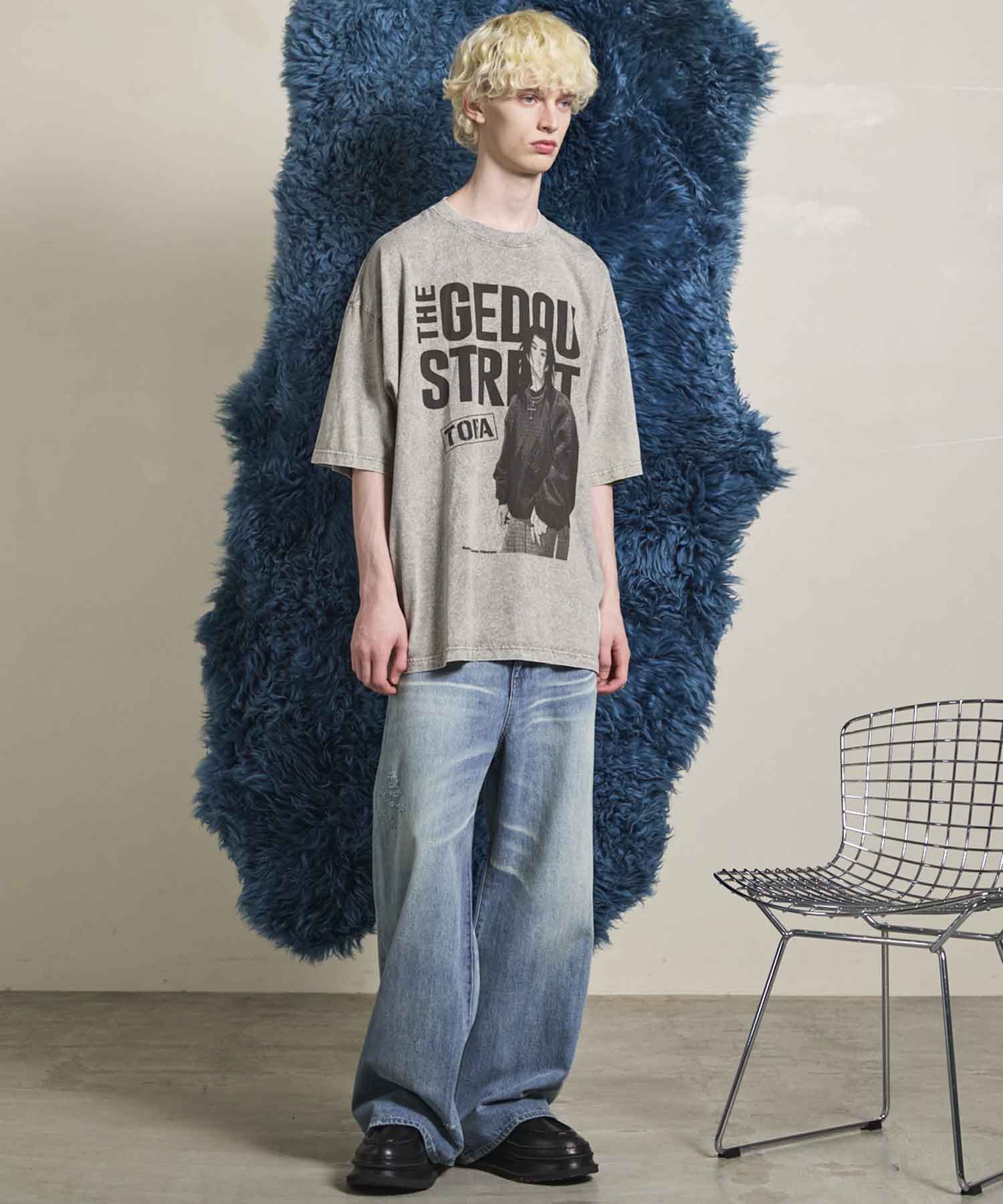 MA_Label】「外道の歌」Prime-Over Crew Neck T-shirt