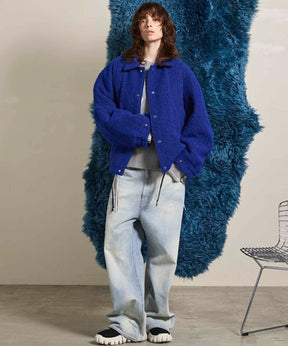 10.5oz Straight Denim Pants