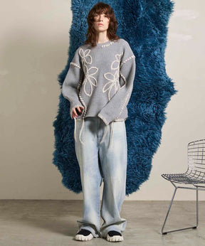 10.5oz Straight Denim Pants