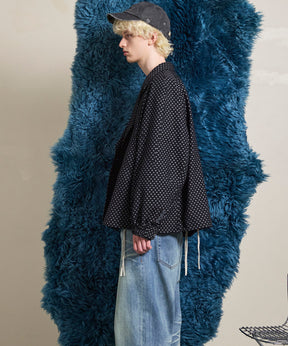 【Italian Dead Stock Fabric】Prime-Over Curved Pocket Jacket