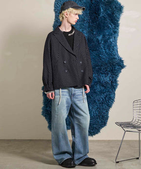 10.5oz Straight Denim Pants