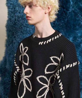 Gradation Short Length Prime-Over V-Neck Knit Pullover