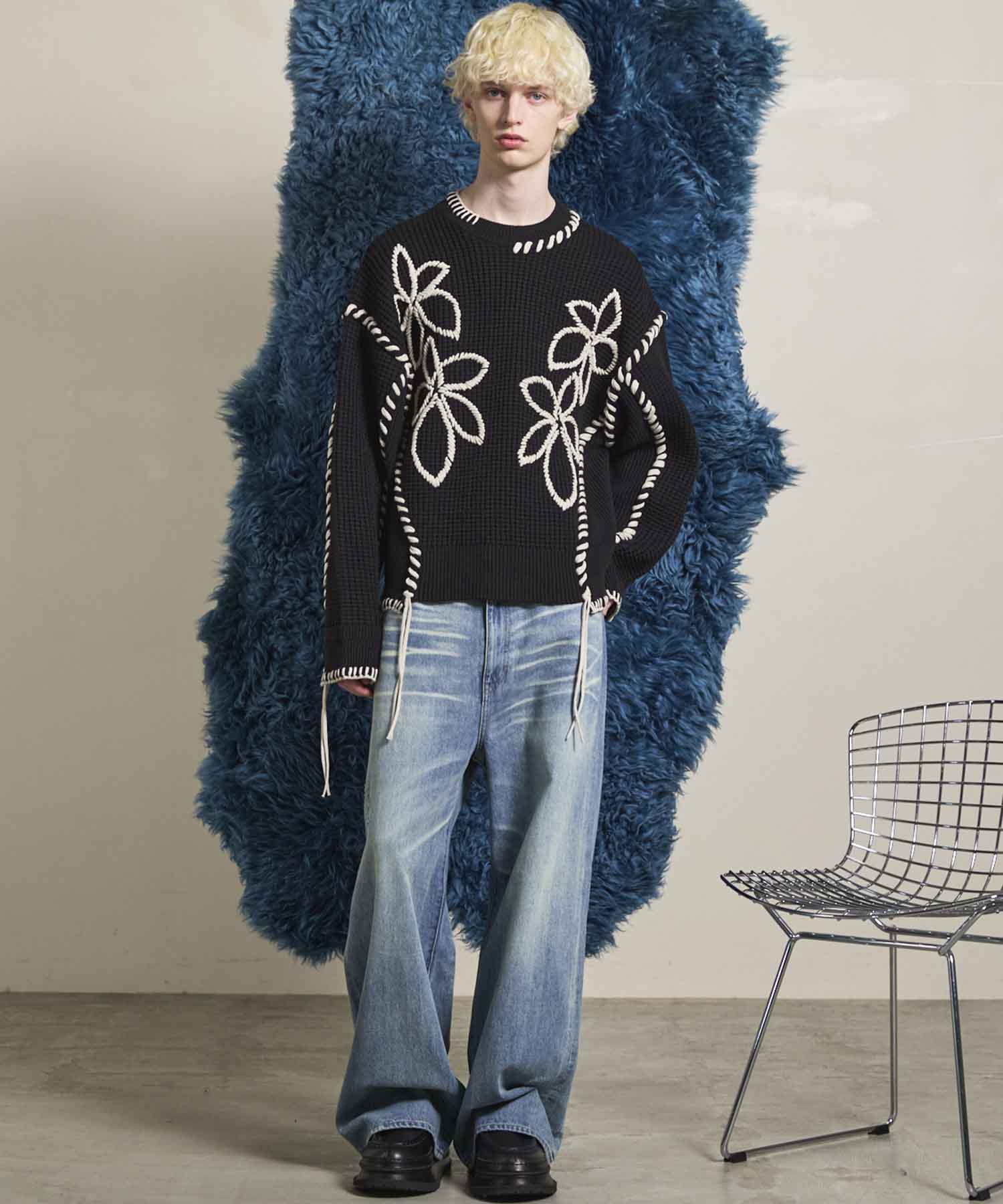 10.5oz Straight Denim Pants