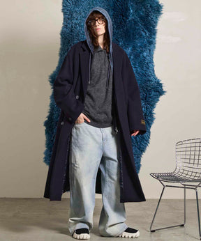 Gradation Short Length Prime-Over V-Neck Knit Pullover