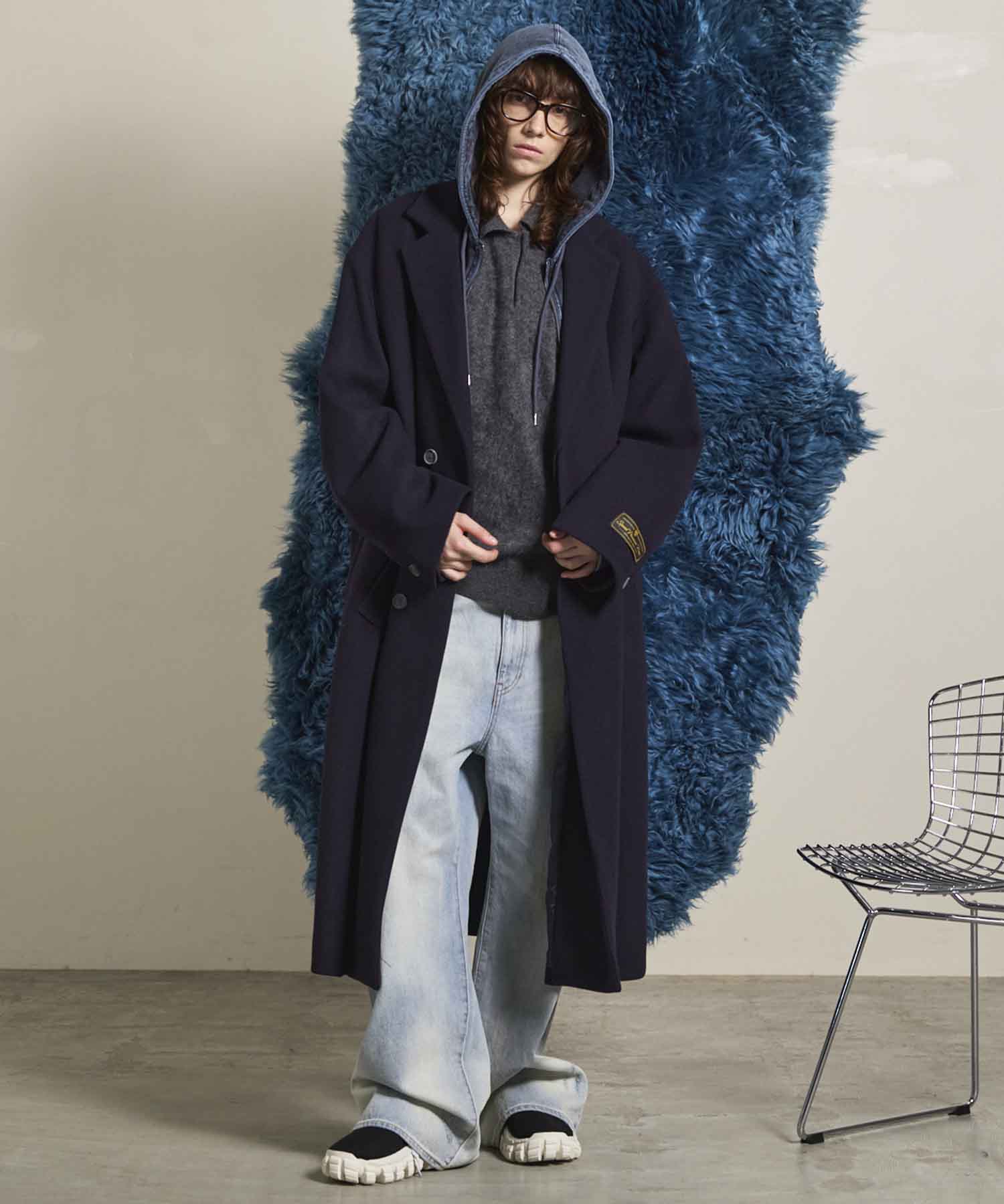 Prime-Over Crew Neck Long Sleeve Waffle T-Shirt