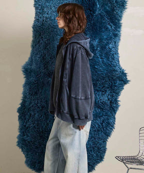 Prime-Over Crew Neck Long Sleeve Waffle T-Shirt