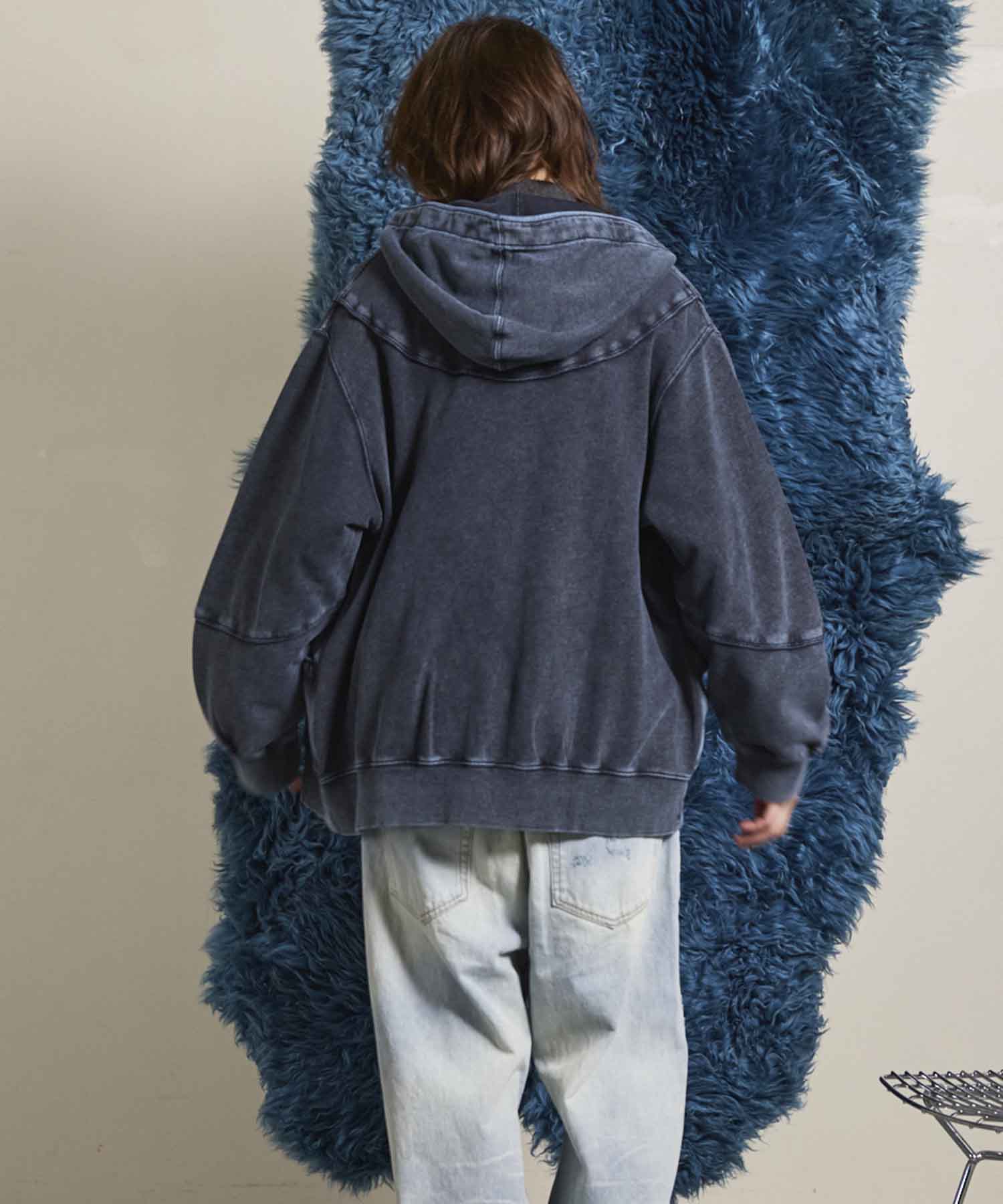 Prime-Over Crew Neck Long Sleeve Waffle T-Shirt