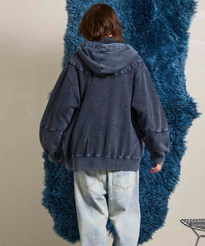 Prime-Over Crew Neck Long Sleeve Waffle T-Shirt