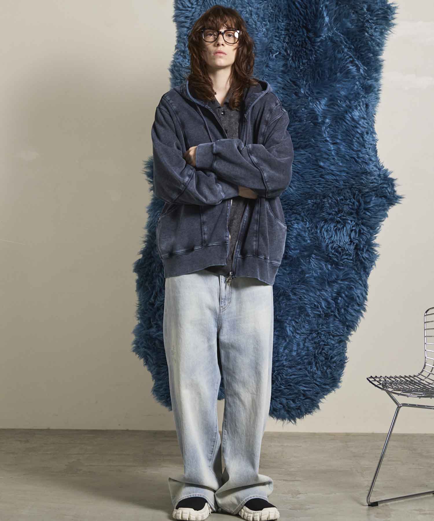 10.5oz Straight Denim Pants