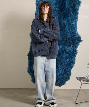 10.5oz Straight Denim Pants