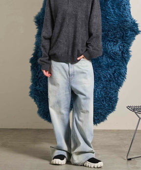 10.5oz Straight Denim Pants