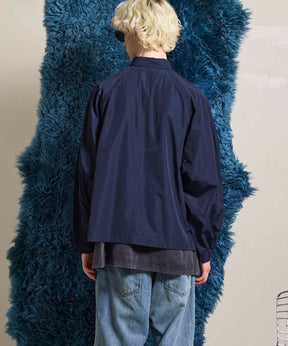 Prime-Over Raglan Sleeve Pocket Shirts Blouson