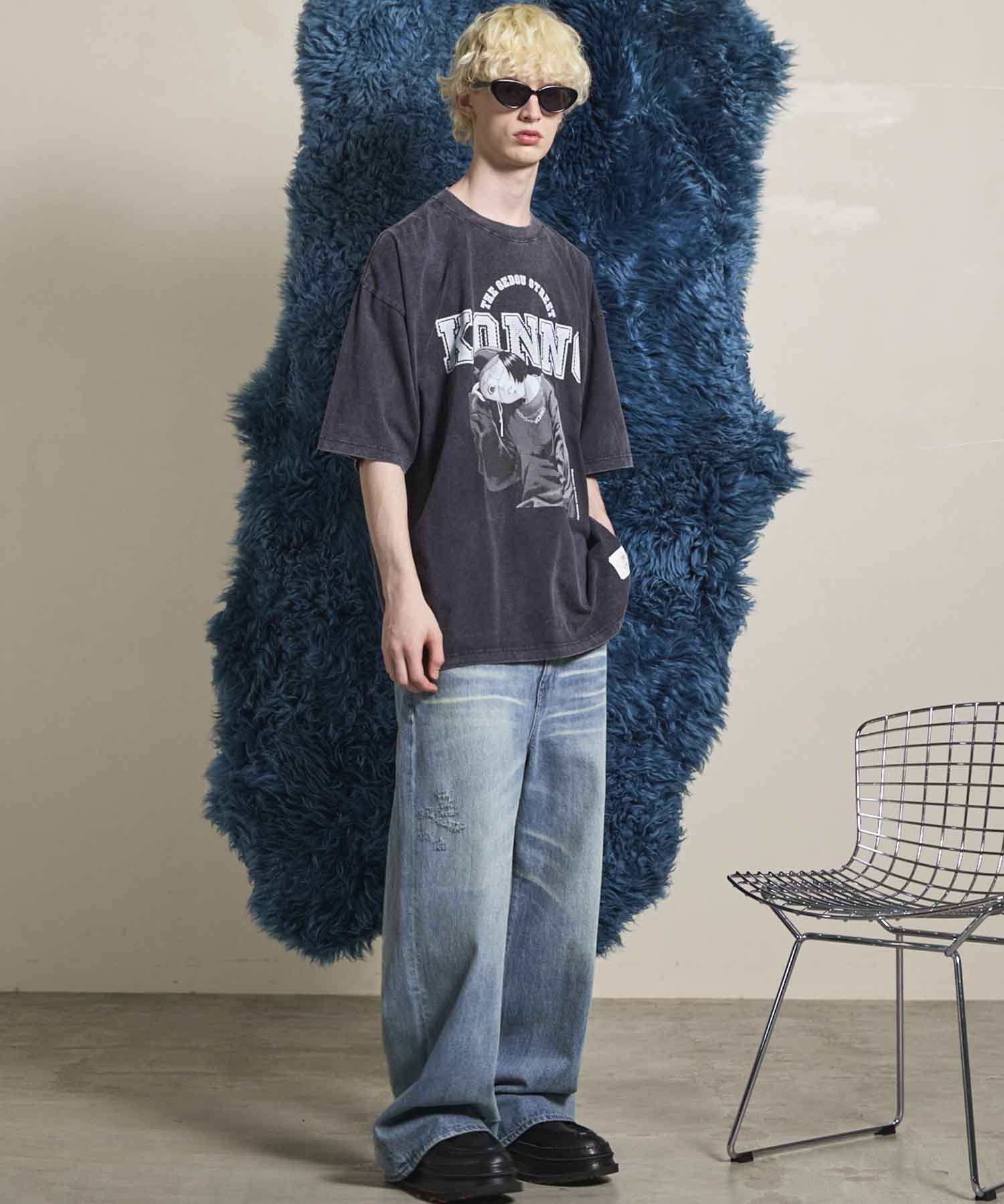 [MA_Label] "Song of the Villain" Prime-Over Crew Neck T-shirt