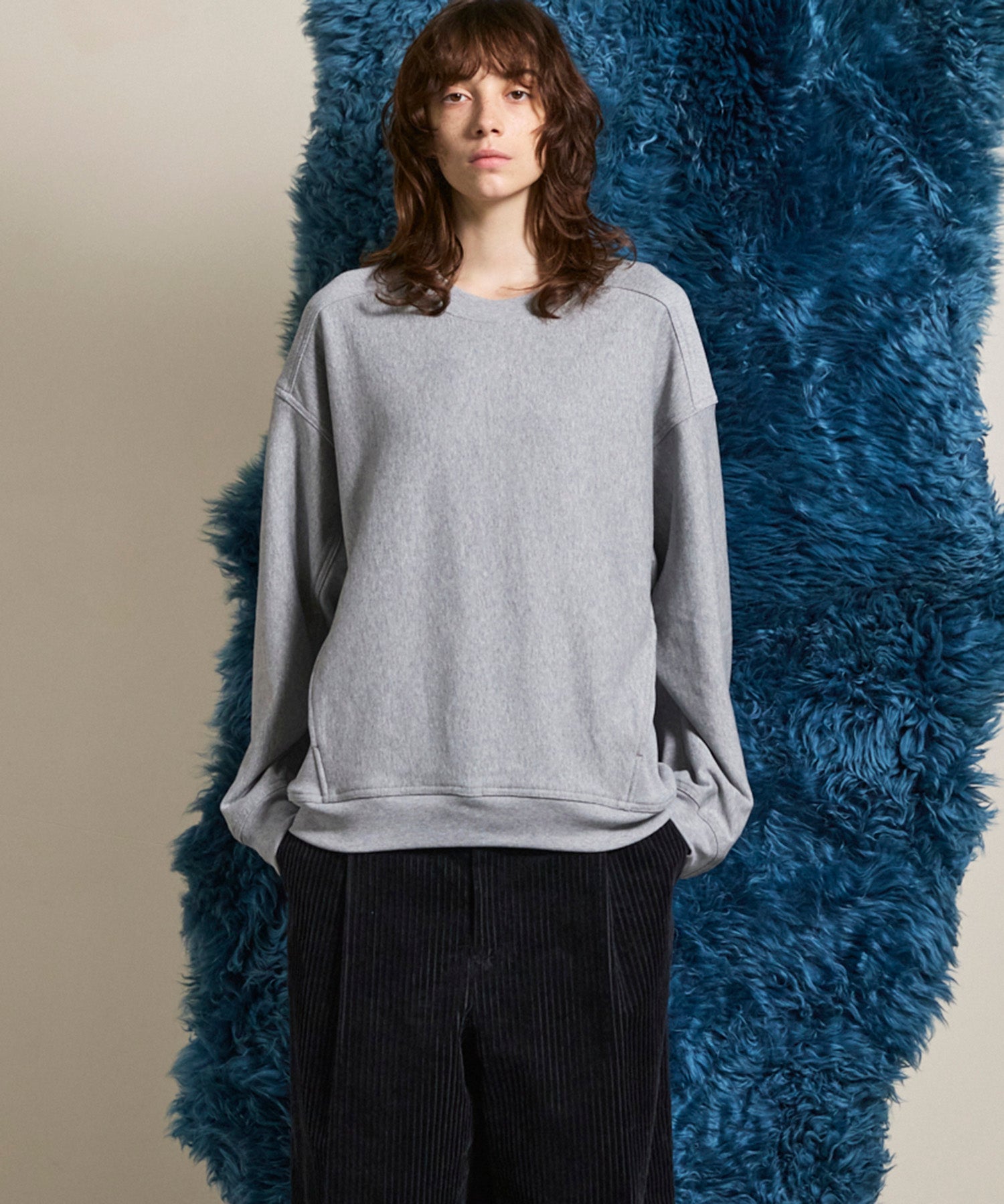 [25AW PRE-ORDER] Nuance Graphics Hand Stitching Long Sleeve TEE