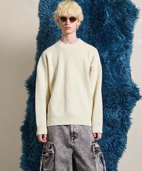 Gradation Short Length Prime-Over V-Neck Knit Pullover