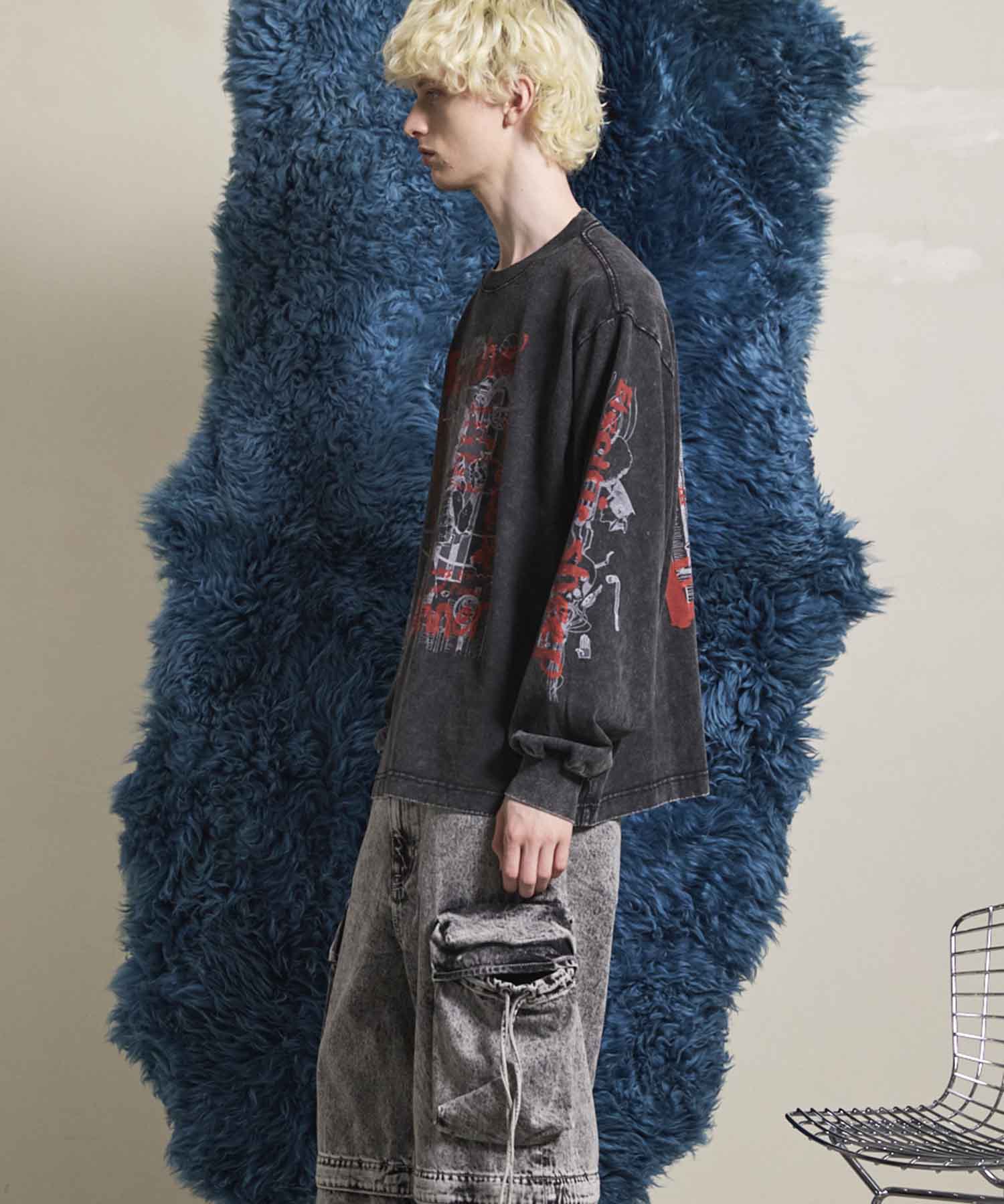 メゾンスペシャル　Prime-Over Long Length Shirt MAISON SPECIAL tシャツ 「UNISEX」Prime-Over Smashing Light