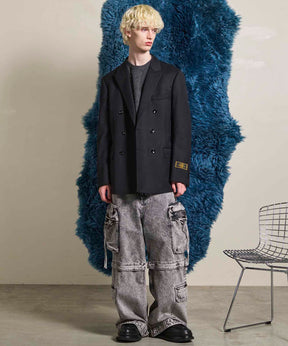 Gradation Short Length Prime-Over V-Neck Knit Pullover