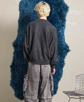 Gradation Short Length Prime-Over V-Neck Knit Pullover