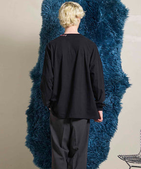 [25AW PRE-ORDER] Nuance Graphics Hand Stitching Long Sleeve TEE