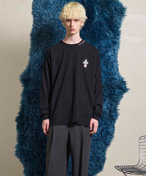 [25AW PRE-ORDER] Nuance Graphics Hand Stitching Long Sleeve TEE