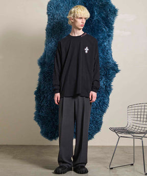 [25AW PRE-ORDER] Nuance Graphics Hand Stitching Long Sleeve TEE