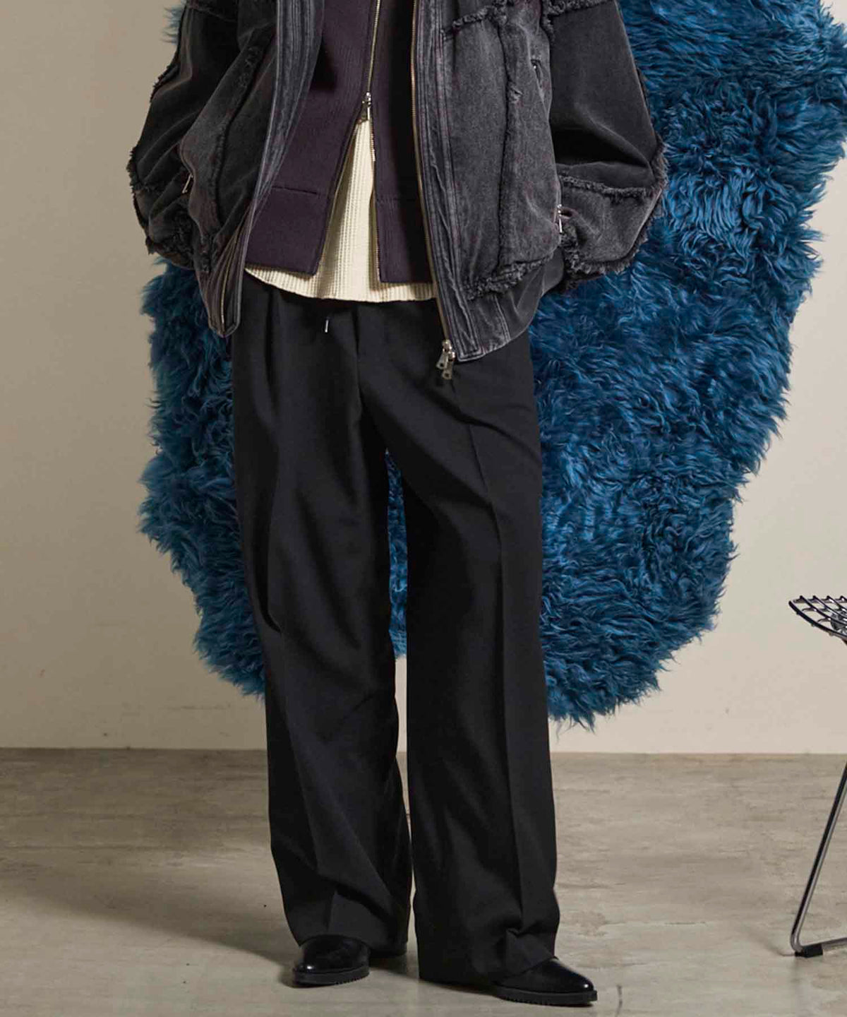 Toro-washer One Tuck Slacks