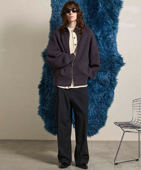 Gradation Short Length Prime-Over V-Neck Knit Pullover