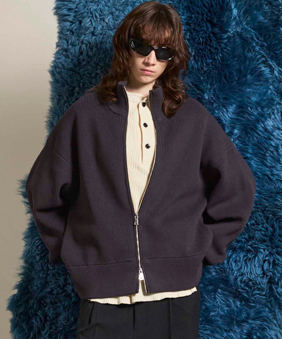 Prime-Over Drivers Zip Knit