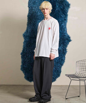 [25AW PRE-ORDER] Nuance Graphics Hand Stitching Long Sleeve TEE