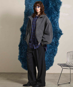 Prime-Over Denim Switching Blouson