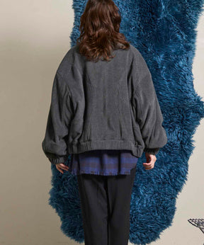 Prime-Over Denim Switching Blouson