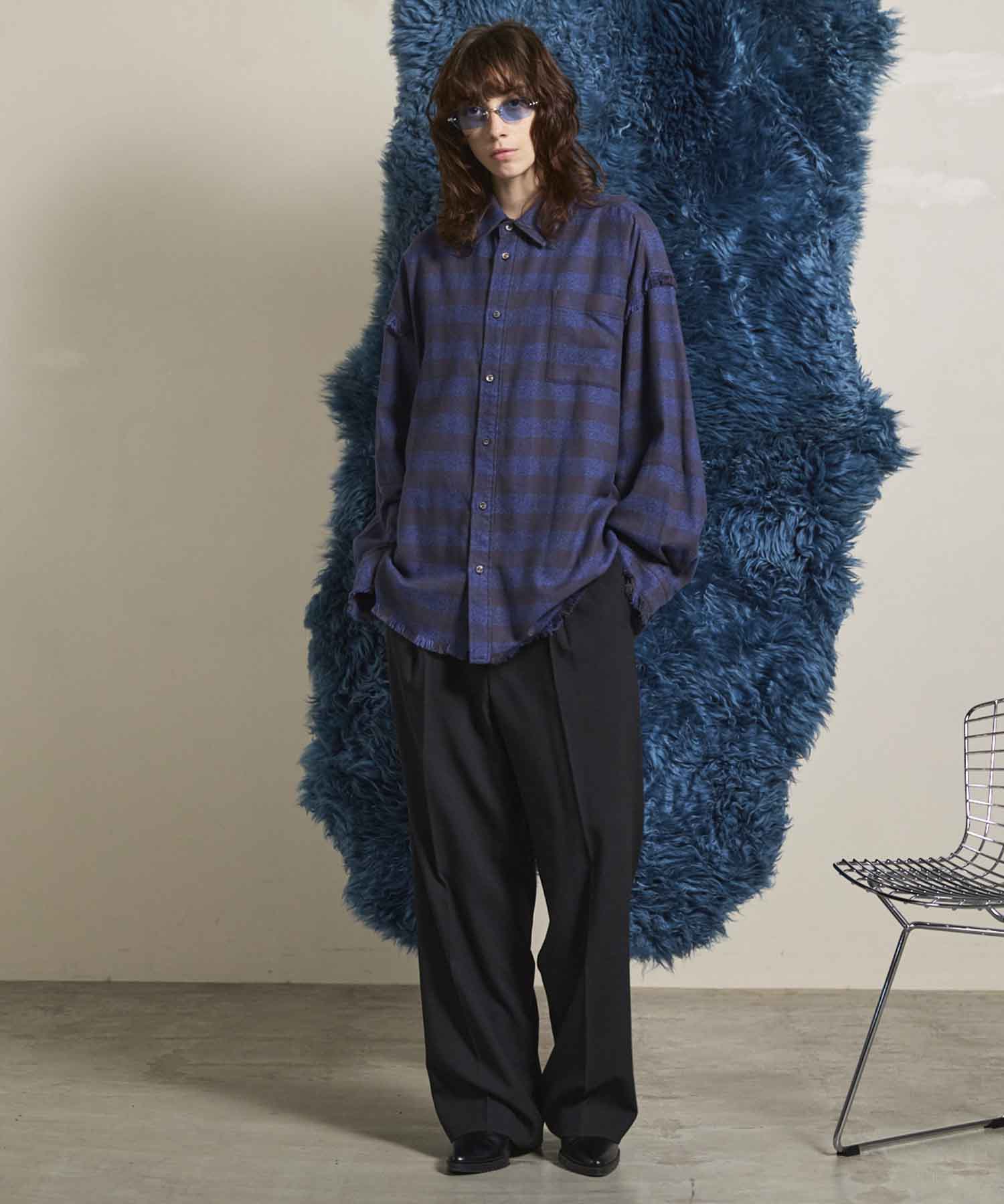 Matsu様 Italian Dead Stock Fabric】Prime-Over Cut Off Shirts