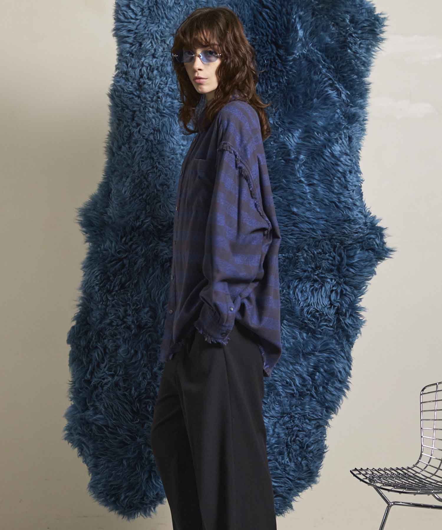 [Sales open at 12:00 pm on Saturday, September 13th] [Italian Dead Stock Fabric] Prime-Over Cut Off Shirts