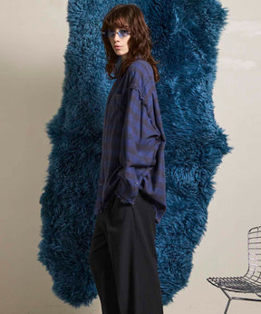 [Sales open at 12:00 pm on Saturday, September 13th] [Italian Dead Stock Fabric] Prime-Over Cut Off Shirts