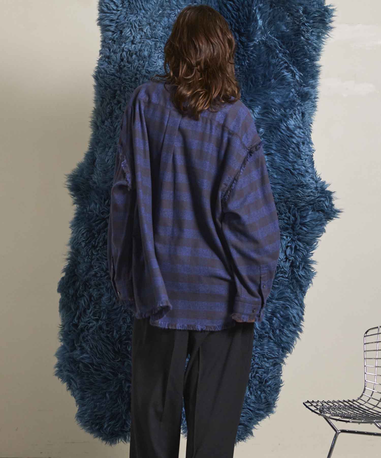 [Sales open at 12:00 pm on Saturday, September 13th] [Italian Dead Stock Fabric] Prime-Over Cut Off Shirts