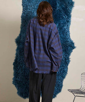 [Sales open at 12:00 pm on Saturday, September 13th] [Italian Dead Stock Fabric] Prime-Over Cut Off Shirts