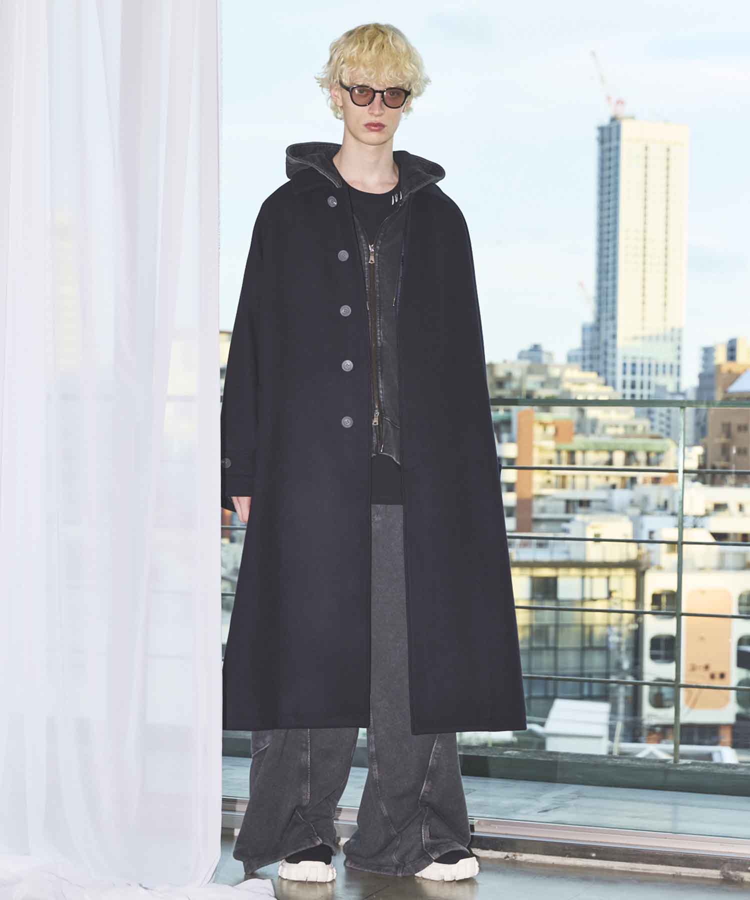 Prime-Over Crew Neck Long Sleeve Waffle T-Shirt